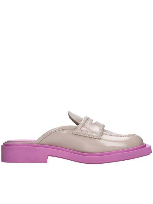 Ibiza leather sabot 3JUIN | IBIZA 020 LEE LONDONLACK SAHARA